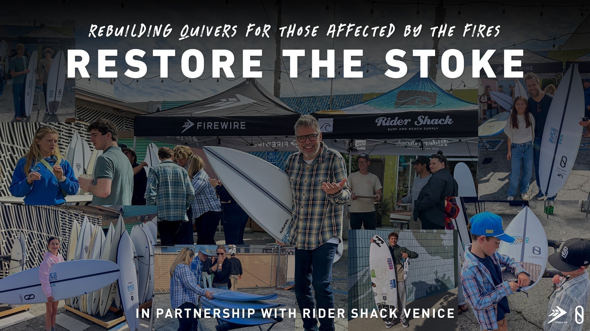 Restore the Stoke: Rebuilding Quivers for Those Affected by the Los Angeles Fires