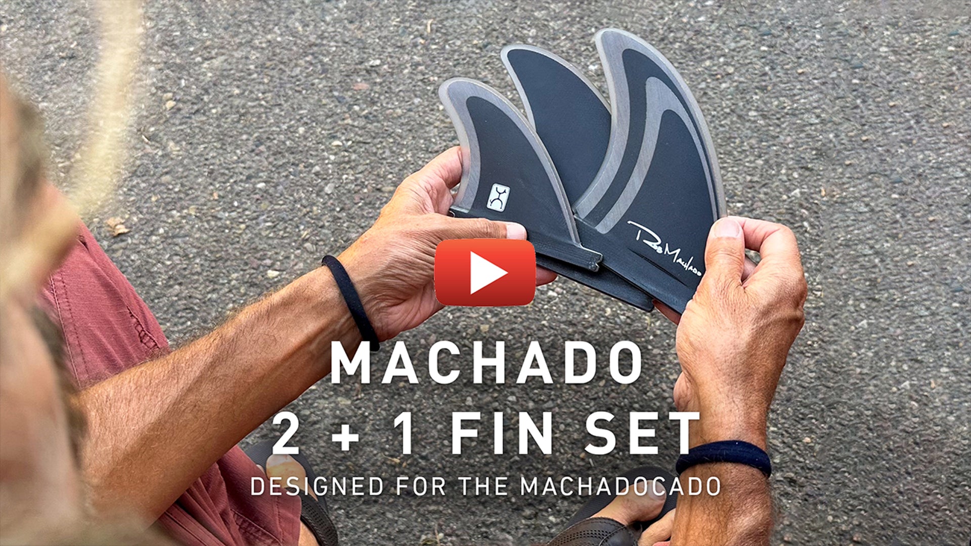 Introducing the Machado 2 + 1 Fin Set