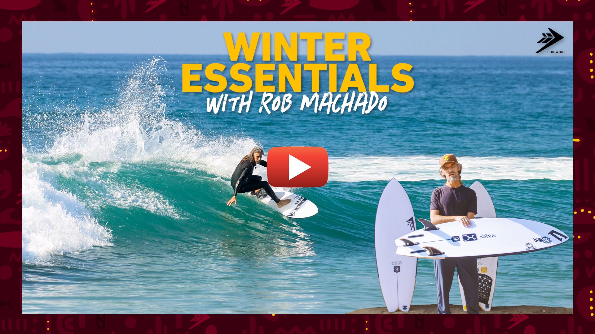 Winter Essentials with Rob Machado: Too Fish, Seaside & Mashup