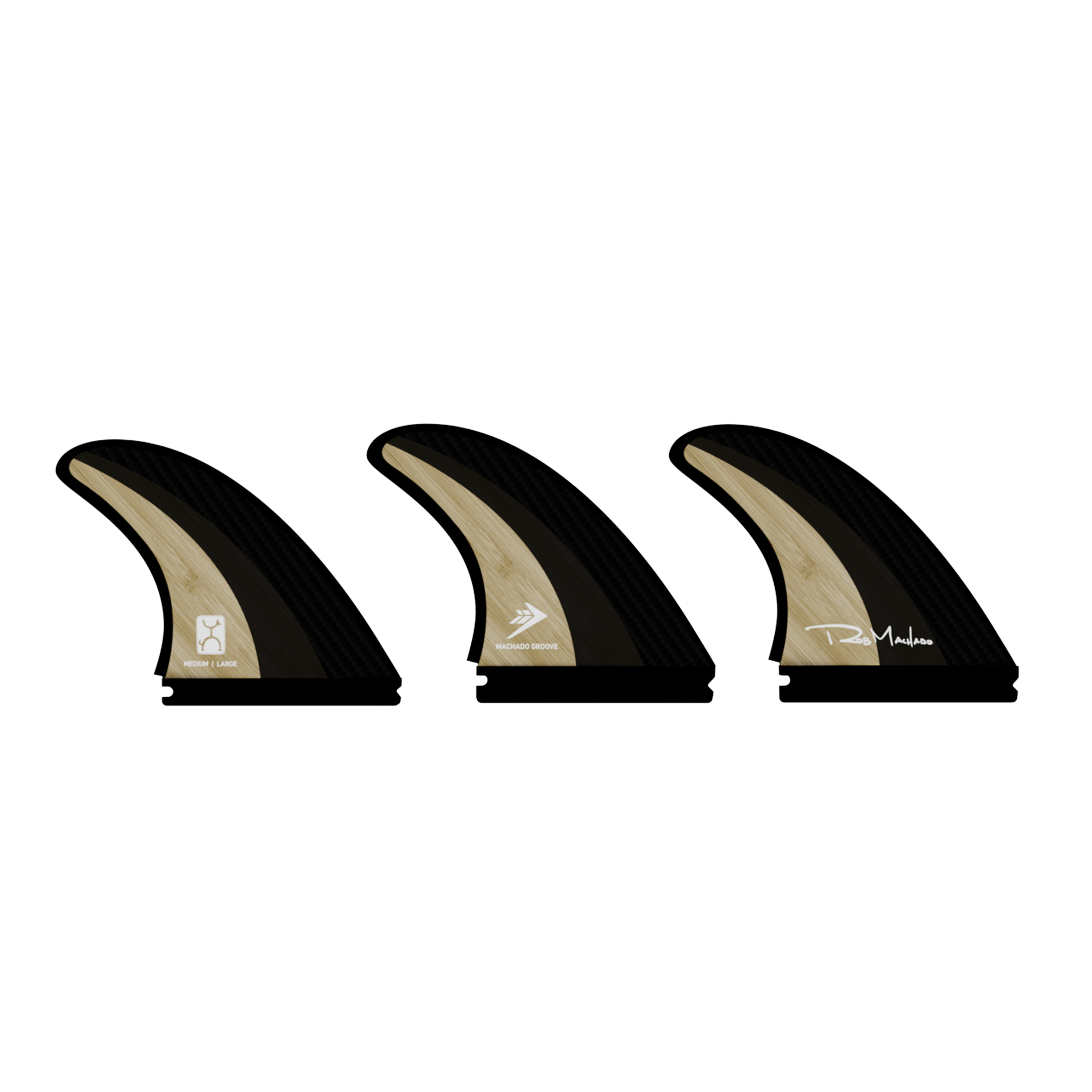 Machado Groove Fin Set